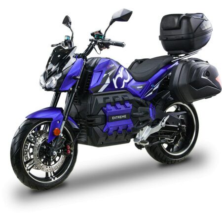 Motocykl elektryczny BILI BIKE EXTREME 6000W 72V 100Ah E-ODIN 2.0 (D2) -niebieski