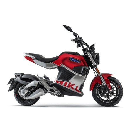 Motocykl elektryczny BILI BIKE MIKU SUPER 3000W 72V 20Ah LIT -czerwony